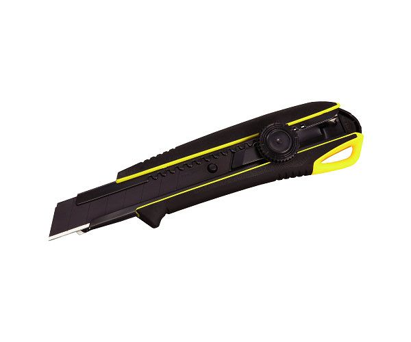 Nóż z pokrętłem i blokadą ostrza 18mm TAJIMA DC561Y-EUR