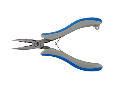 Szczypce półokrągłe mini 138mm KING TONY 6377-55