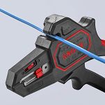 Zestaw szczypce automatyczne do ściągania izolacji 0,2 - 6,0 mm 12 62 180 + zapasowe ostrze 12 69 21 KNIPEX 145384 - 6
