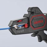 Zestaw szczypce automatyczne do ściągania izolacji 0,2 - 6,0 mm 12 62 180 + zapasowe ostrze 12 69 21 KNIPEX 145384 - 2