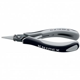 Szczypce precyzyjne dla elektroników ESD KNIPEX 34 32 130 ESD