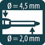 Znacznik precyzyjny czerwony PICA ink MARKER 150/40 - 6