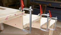 Ścisk dźwigniowy szybki zacisk ślusarski stalowy 120/60mm classiX GSH BESSEY GSH12 - 5