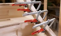 Ścisk dźwigniowy szybki zacisk ślusarski stalowy 120/60mm classiX GSH BESSEY GSH12 - 6