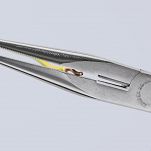 Szczypce tnące półokrągłe izolowane chwytające (wydłużone typu „bociani dziób”) KNIPEX 26 16 200 - 3