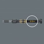 Wkrętak śrubokręt dynamometryczny ESD nastawny 0,05-0,11 Nm z uchwytem z mechanizmem szybkomocującym WERA 05074804001 - 8