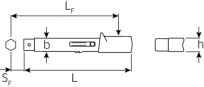 Klucz dynamometryczny 30-175in lb 730A/2  MANOSKOP® z uchwytem do narzędzi wtykowych nr 730 Quick 50584002 STAHLWILLE - 4