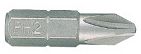 Bit 1/4" krzyżak no.0 x 25mm PH0  KING TONY 102500P