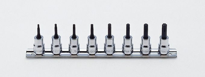 Zestaw nasadek T10-T45 trzpieniowych TORX 38 KOKEN