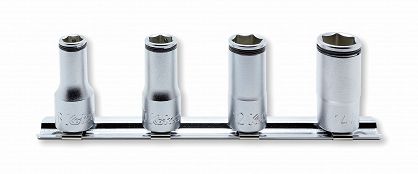 Zestaw nasadek sześciokątnych 8mm-14mm wydłużonych z funkcją przytrzymywania KOKEN