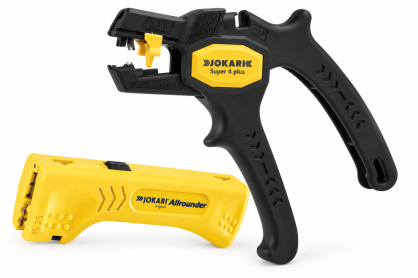 Zestaw szczypce automatyczne do ściągania Izolacji 0,2- 6mm 20050 + nóż do ściągania izolacji Allrounder JOKARI 145425