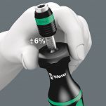 Wkrętak śrubokręt dynamometryczny z regulowaną wartością  0,30-1,00 Nm Seria 7400 WERA 05074772001 - 7