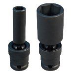 Nasadka krótka udarowa z przegubem 1/2