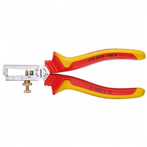 Szczypce VDE do ściągania izolacji 160 mm Nr VDE 8098-160 H GEDORE 1552074