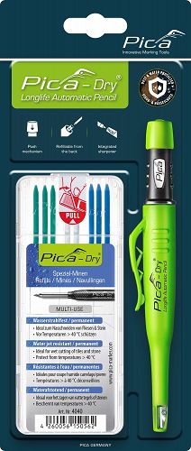 Ołówek Znacznik Grafit 3030 Pica Dry + wkłady 4040 PICA MARKER 30404