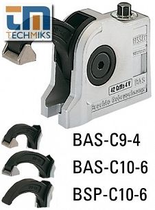 Docisk maszynowy kompaktowy BAS-C, z otwartym otworem mocującym BESSEY BSP-C10-6