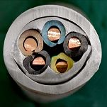 Nożyce z ostrzem do Cięcia Kabli D15 Cu i Al ze sprężyną rozwierającą i gniazdem do usuwania izolacji RENNSTEIG 700 116 3 - 4