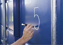 Znacznik biały woskowy VISOR PICA 990/52 - 4