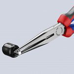 Szczypce tnące półokrągłe (wydłużone typu „bociani dziób”) KNIPEX 26 12 200 - 6