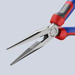 Szczypce tnące półokrągłe (wydłużone typu „bociani dziób”) KNIPEX 26 12 200 - 9