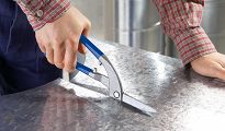 Nożyce do blachy pelikan lewe ERDI BESSEY D218-300L - 2