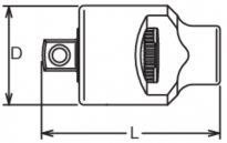 Grzechotka nasuwana 1/2