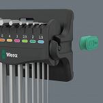 Zestaw kluczy trzpieniowych 950/9 Hex-Plus 8 WERA 05022102001 - 9