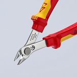 Szczypce Tnące Super Knips ze sprężyną Izolowane VDE KNIPEX 78 06 125 - 5