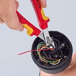 Szczypce Tnące Super Knips ze sprężyną Izolowane VDE KNIPEX 78 06 125 - 2
