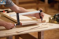 Ścisk śrubowy stolarski żeliwny 250/120mm TPN BESSEY TPN25BE-2K - 2