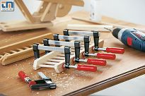 Ścisk śrubowy stolarski lekki 300/80 mm LM BESSEY LM30/8 - 2