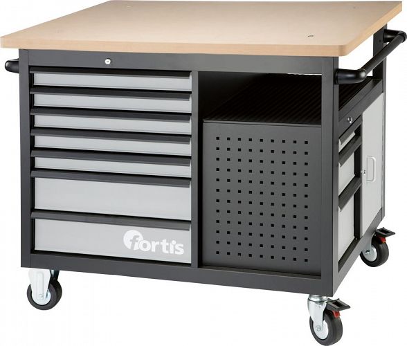 Stol warsztat.na kolkach 1120x790x1005mm FORTIS 4317784727204