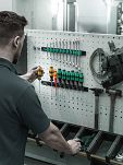 Listwa magnetyczna 9650 z zestawem wkrętaków Kraftform, 9 części WERA 05051012001 - 2