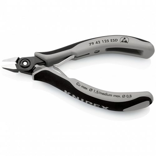 Szczypce Tnące dla Elektroników KNIPEX 79 42 125 ESD