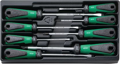 Zestaw Wkrętaków śrubokrętów 3K DRALL 8-Częściowy 4892 STAHLWILLE 96489210