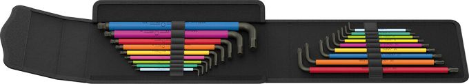 Zestaw kluczy trzpieniowych sześciokątnych (metrycznych) / TORX® Big Pack Multicolour Set 1, 19 części WERA 05133287001