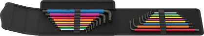 Zestaw kluczy trzpieniowych sześciokątnych (metrycznych) / TORX® Big Pack Multicolour Set 1, 19 części WERA 05133287001