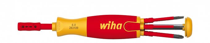 Wkrętak śrubokręt z mag bitów liftUp electric WIHA 41235