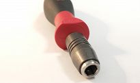 Wkrętak śrubokręt z uchwytem na bity SoftFinish CentroFix, blokowany mechanicznie 1/4