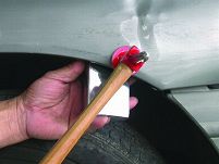 Zestaw narzędzi blacharskich 7 cz. w walizce plastikowej KING TONY 9CF-107 - 3