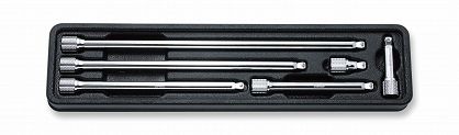 Zestaw przedłużek 1/4" radełkowanych 28mm-250mm KOKEN