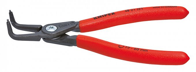 Szczypce precyzyjne do pierścieni osadczych Segera wewnętrznych 12-25mm KNIPEX 48 21 J11