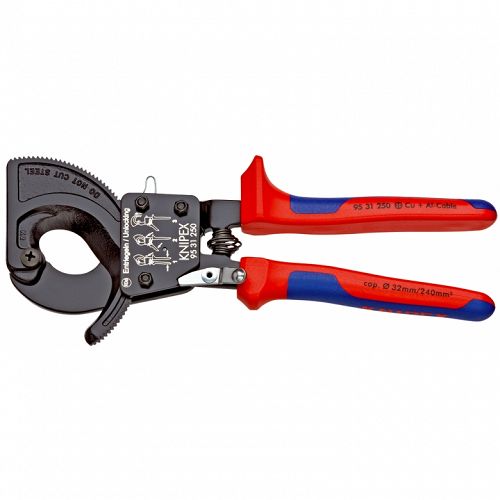 Nożyce Zapadkowe do Kabli 32mm KNIPEX 95 31 250