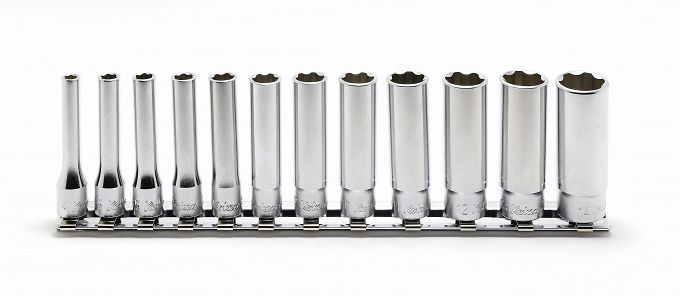 Zestaw nasadek sześciokątnych 4-14mm Surface Drive długich KOKEN
