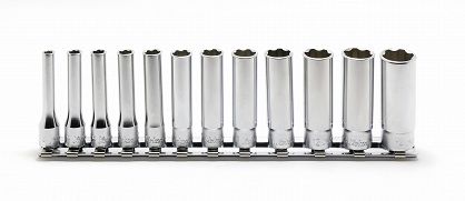 Zestaw nasadek sześciokątnych 4-14mm Surface Drive długich KOKEN