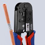 Zestaw szczypce boczne 160-wersja limitowana + zaciskarka do zagniatania złączy końcówek wtyków RJ 11 RJ 12 RJ 45 KNIPEX 145551 - 6