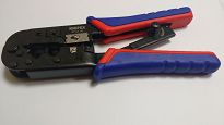 Zestaw szczypce boczne 160-wersja limitowana + zaciskarka do zagniatania złączy końcówek wtyków RJ 11 RJ 12 RJ 45 KNIPEX 145551 - 3