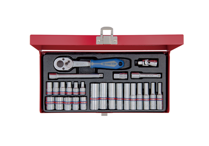 Zestaw nasadek calowych 1/4