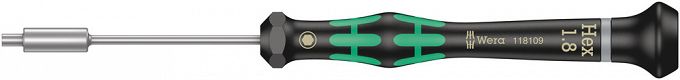 Wkrętak śrubokręt precyzyjny nasadowy 1,8mm WERA 05118109001