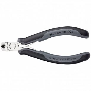 Szczypce tnące czołowe ESD KNIPEX 64 32 120 ESD